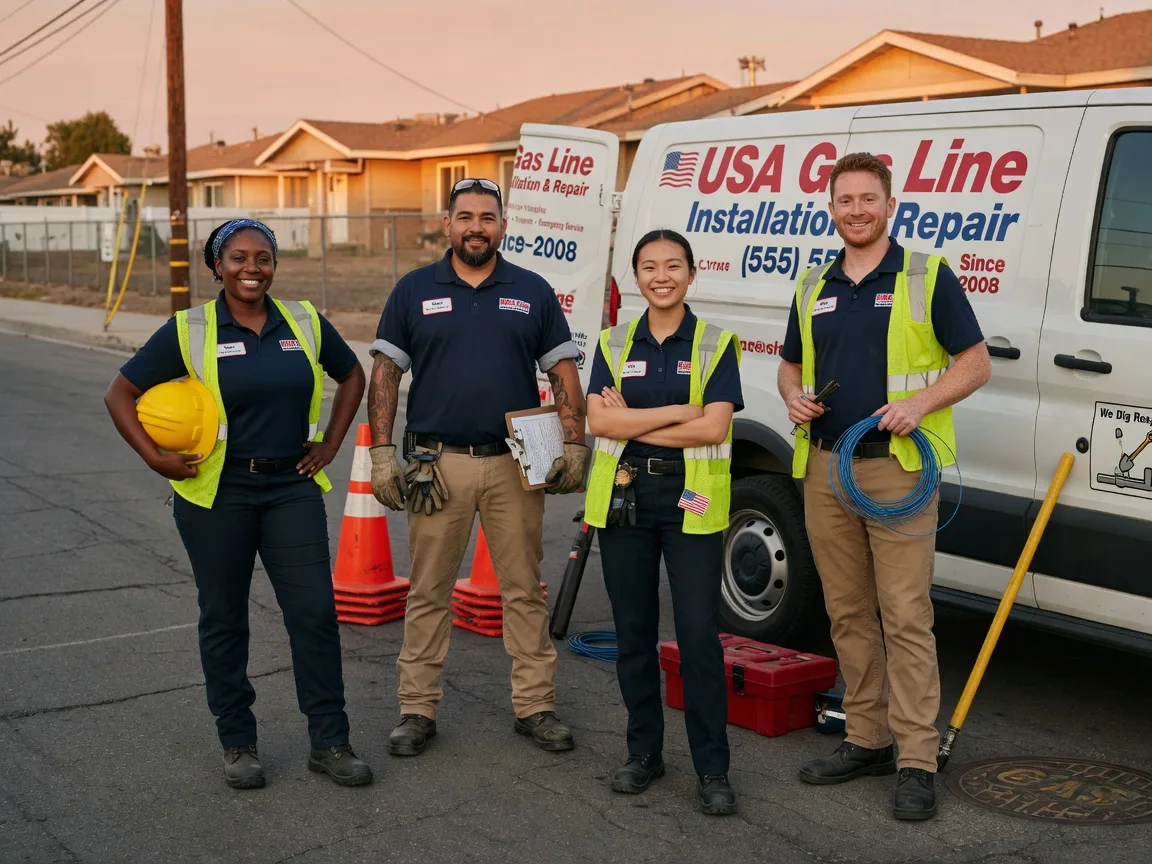 Gas Line Installation company in Camp Wood, TX